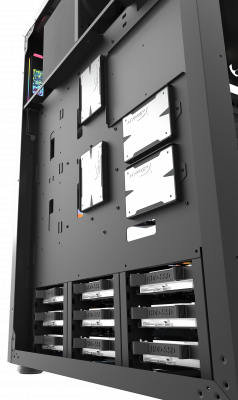 Корпус ПК без БП DarkFlash DF800 <EATX, 9x3.5, 7x2.5, 2xUSB 3.0, 2xUSB2.0, Audio, 552*271*771mm>