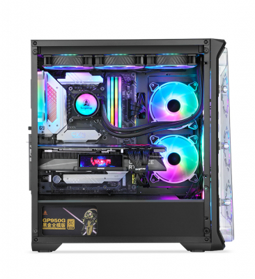 Корпус ПК без БП SEGOTEP LUX360 black <без вентиляторов>