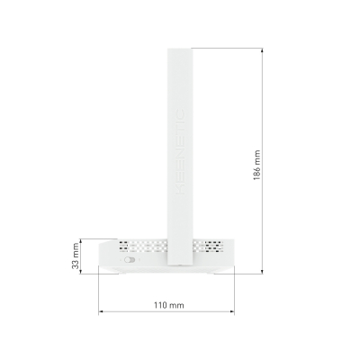 Маршрутизатор беспроводной AC1200 FE Keenetic Air KN-1613 Wi-Fi 5