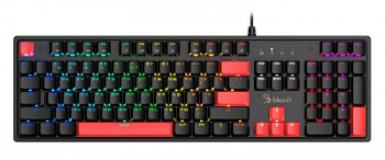Клавиатура игровая Bloody S510R-Brown Fire Black <USB, механическая, 1,8м> Клавиатура игровая Bloody S510R-Brown Fire Black <USB, механическая, 1,8м>
