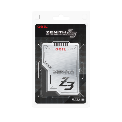 Накопитель SSD 2.5" SATA3 Geil 256 Gb Zenith Z3 GZ25Z3-256GP <R520/W470>