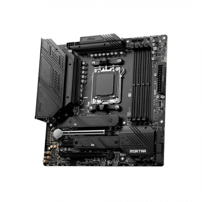 Материнская плата MSI MAG B650M MORTAR WIFI AM5 B650 4xDDR5 6xSATA3 RAID 2xM.2 HDMI DP mATX