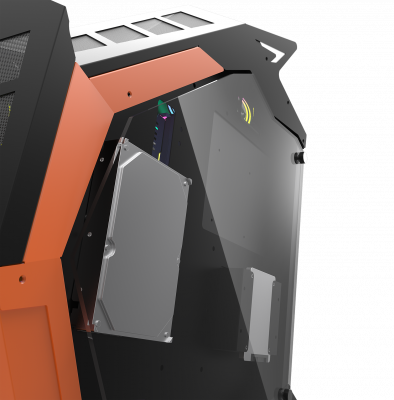 Корпус ПК без БП DarkFlash Knight K1 <ATX, 2x3.5, 1xUSB 3.0, 2xUSB2.0, Audio, 572*210*560mm>