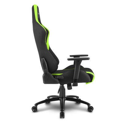 Игровое кресло Sharkoon Skiller SGS2 Black/Green <Ткань, Газлифт 4, подлокотник 3D>