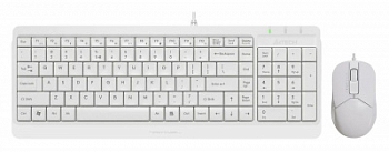 Клавиатура+мышь A4tech Fstyler F1512S-White Fstyler USB