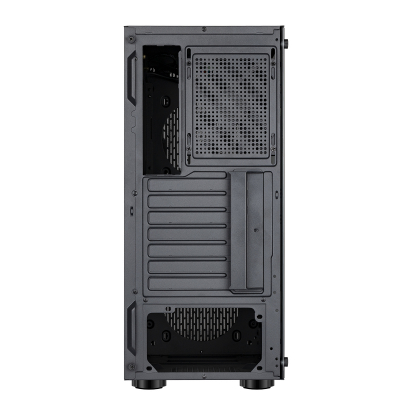 Корпус Wintek Rider F509 TG, ATX/Micro ATX, USB 1*3.0/2*2.0, HD-Audio+Mic, 0,55mm, 4*120mm ARGB Fans