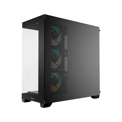 Корпус ПК без БП Ocypus Gamma C72 BK ARGB ATX/mATX/ITX 3xUSB Черный Gamma-C72-BKD400XX-GL