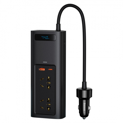 Автомобильный инвертор Baseus In-car Power Inverter 220V 150W