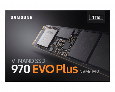 Твердотельный накопитель 1000Gb SSD Samsung 970 EVO Plus M.2 PCIe R3500Mb/s W3300MB/s MZ-V7S1T0BW
