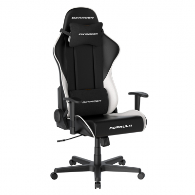 Игровое кресло DXRacer Formula GC/LFD23LTC/NW <искусственная кожа, BLACK WHITE>