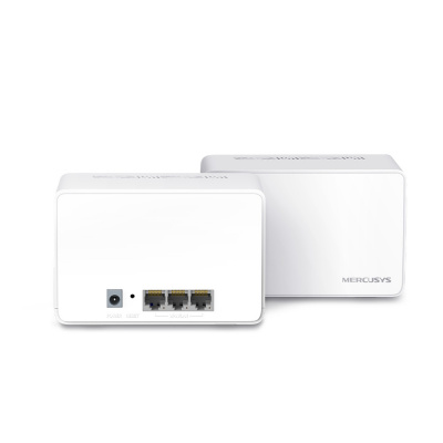 Домашняя Mesh Wi-Fi система GbE AX1800 Mercusys Halo H70X(2-pack) Wi-Fi 6 Домашняя Mesh Wi-Fi система GbE AX1800 Mercusys Halo H70X(2-pack) Wi-Fi 6
