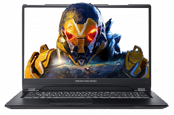 Игровой ноутбук Dream Machines RS2070Q-17KZ03 <17.3'' FHD 144Hz Slim, i7-9750H, RTX2070 Max-Q 8GB>