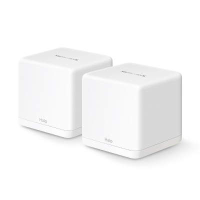 Домашняя Mesh Wi-Fi система GbE AX1500 Mercusys Halo H60X(2-pack) Wi-Fi 6