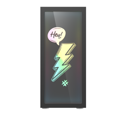Корпус ПК без БП DarkFlash Dk210 Graffiti <ATX, 2x3.5, 1xUSB 3.0, 2xUSB2.0, Audio, 410*210*480mm> Корпус ПК без БП DarkFlash Dk210 Graffiti <ATX, 2x3.5, 1xUSB 3.0, 2xUSB2.0, Audio, 410*210*480mm>