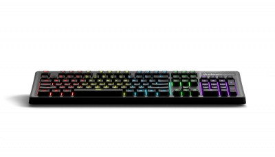 Клавиатура игровая SteelSeries  Apex 150 <64666/64668, Мебранная, USB, RGB, 156*463*42mm>