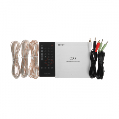 Акустическая система Bluetooth Edifier CX7 Black <2.1, RMS 69Вт, 140Гц-19кГц, BT, ПК, AUX, USB, SD>