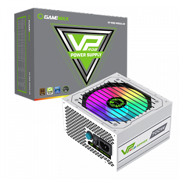 Блок питания ПК  700W GameMax VP-700-RGB-M White
