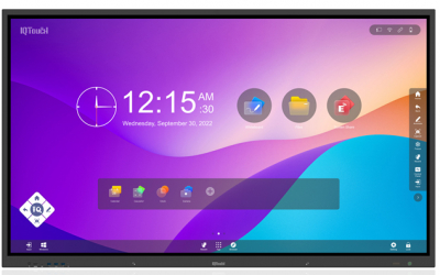 Интерактивная LED панель 75" IQTouch TE1100 <20 касаний, 3840*2160, 4K UHD, Android 11>