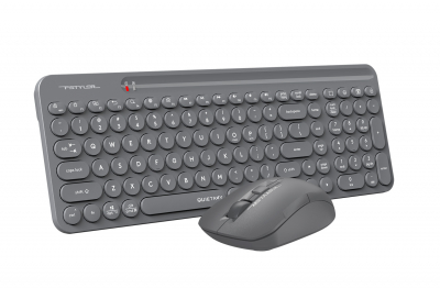 Клавиатура+мышь беспроводная A4tech Fstyler FG3300 Air Grey