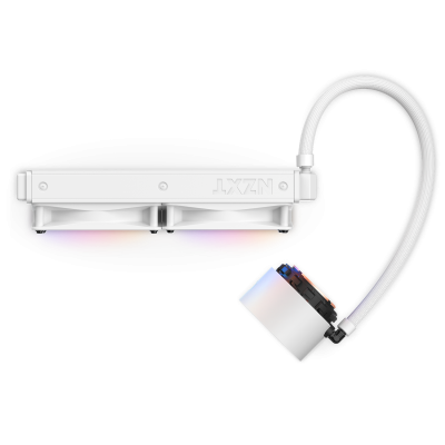 Жидкостная система охлаждения NZXT Kraken Elite 240 RGB <2x120mm RGB, 2.36” LCD Display, GIF, white>