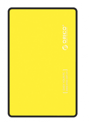 Внешний корпус HDD 2.5" ORICO 2588US3-V1-OR-EP <USB3.0, SATA III, кабель 60см, до 2ТБ, ORANGE>