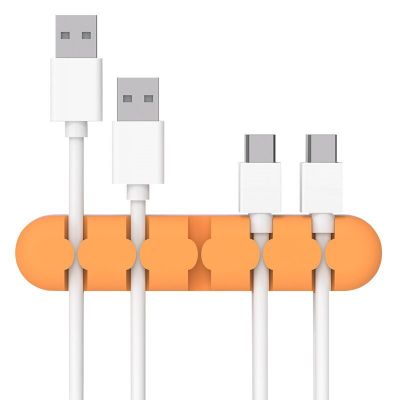 Фиксатор кабеля ORICO CBS5-OR <5X, 96*20*12mm, силикон, ORANGE>V2 Фиксатор кабеля ORICO CBS5-OR <5X, 96*20*12mm, силикон, ORANGE>V2