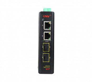 Коммутатор индустриальный 2-портовый ONV-IPS33042F