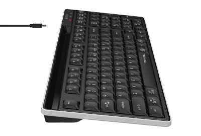 Клавиатура беспроводная A4tech Fstyler FBX70C BLACK <USB 2.4GHz, BT, ACC, BLACK>