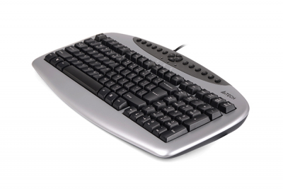 Клавиатура A4tech KBS-21 USB Silver Black