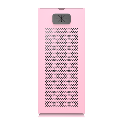 Корпус ПК без БП DarkFlash DLH21 PINK <ITX, 1x3.5, 2xUSB 3.0, 1xType C, 238.8*175*412mm >