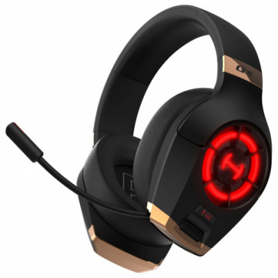 Гарнитура игровая Edifier Gx Black <охватывающие, 20-20000Hz, Hi-Res, USB/Type-C/3.5, RGB>