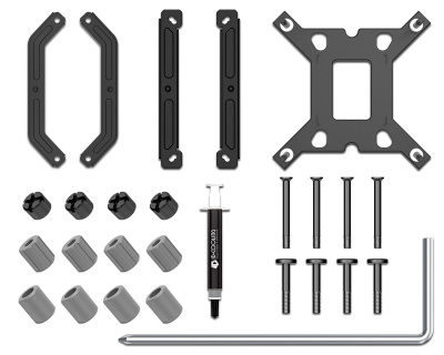 Вентилятор ID-Cooling IS-55 BLACK <LGA 1700/1200/1151/ AM5, 120mm, TDP125W, 4PIN>