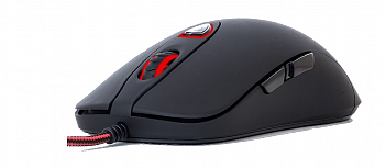 Мышь Dream Machines DM1 Pro BLACK <Оптический сенсор PMW3310DH, Плетеный шнур 1.8 m USB 5000 dpi>