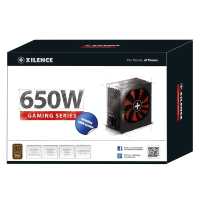 Блок питания Xilence Gaming series XN220 650W [XP650R10]