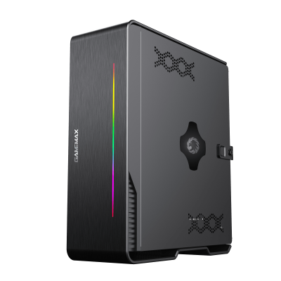 Корпус ПК с БП GameMax Violin Black <180W-PSU>