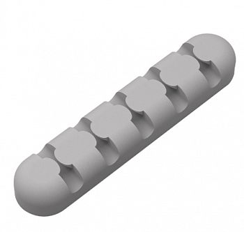 Фиксатор кабеля ORICO CBS5-GY <5X, 96*20*12mm, силикон, GRAY>