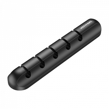 Фиксатор кабеля Vention KBRB0 <5 Ports Desktop Cable Manager Black>