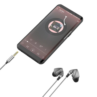 Наушники-вкладыши ORICO SOUNDPLUS-P1-GY <3.5mm, 1.25M, Gray> Наушники-вкладыши ORICO SOUNDPLUS-P1-GY <3.5mm, 1.25M, Gray>