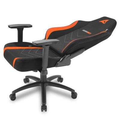 Игровое кресло Sharkoon Skiller SGS20 Fabric Black/Orange <Ткань, Газлифт 4, подлокотник 3D>