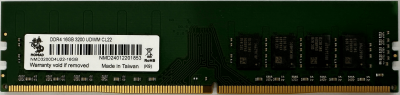 Оперативная память 16GB DDR4 3200MHz NOMAD PC4-25600 CL22 NMD3200D4U22-16GB Bulk Pack