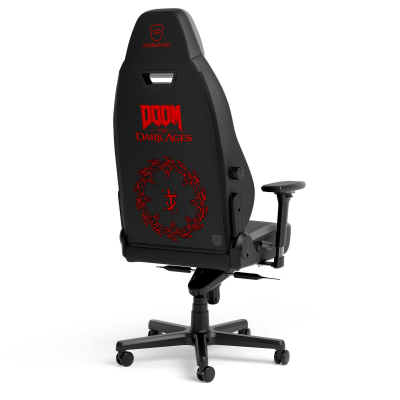 Игровое кресло Noblechairs LEGEND Gaming Chair - DOOM the Dark Ages Edit <подлокотник 4D, газлифт 4>