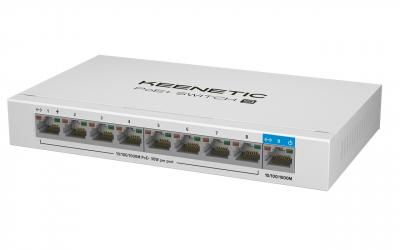Коммутатор POE Keenetic (KN-4710) POE+Switch 9 <9 x 1 Гбит/с: 1 x RJ-45, 8 x RJ-45 + PoE-out>