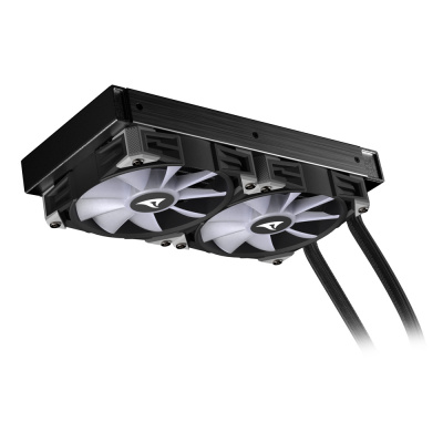 Жидкостная система охлаждения Sharkoon S80 RGB <S-1700/1200/115x/20xx, AM5/4/3, FAN120>