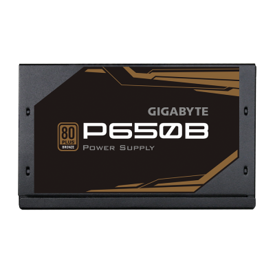 Блок питания ПК  650W Gigabyte GP-P650B 80 PLUS bronze <650W, 12cm fan, APFC, ATX> Блок питания ПК  650W Gigabyte GP-P650B 80 PLUS bronze <650W, 12cm fan, APFC, ATX>