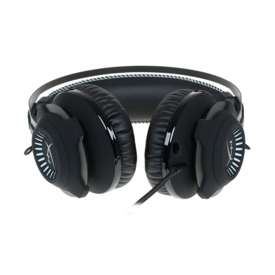Наушники-гарнитура игровые HyperX Cloud Revolver <HX-HSCR-GM, черный-белый>