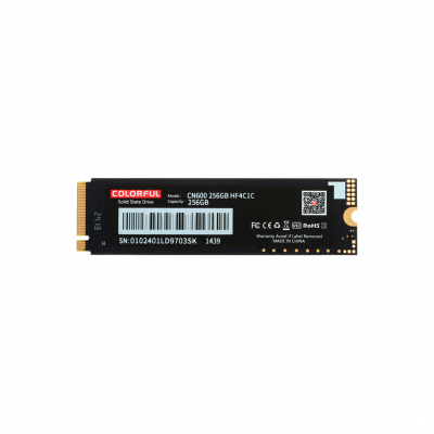 Твердотельный накопитель SSD M.2 PCIe 256 GB Colorful CN600 256GB, PCIe 3.0 x4, NVMe