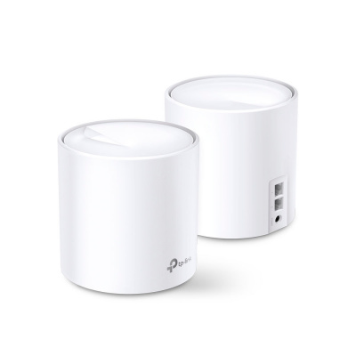 Домашняя Mesh Wi-Fi система GbE AX1800 Tp-Link Deco X20 (2-pack) Wi-Fi 6