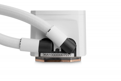 Жидкостная система охлаждения EKWB EK-NUCLEUS AIO CR240 LUX D-RGB – White, 2x120mm Socket Intel/AMD