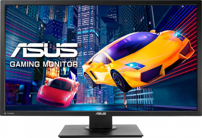 Монитор ЖК 28" ASUS VP28UQGL <3840x2160, 60Hz, 1ms, 300 cd/m2, 2xHDMI,DP,Gaming,Black>