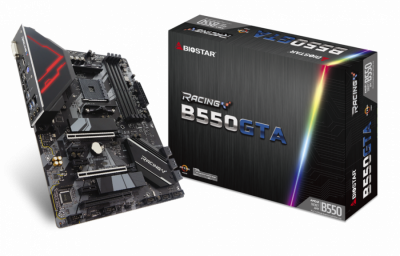 Материнская плата AM4 Biostar B550GTA <ATX, 4xDDR4, DVI-D, DP, HDMI, M2*2, USB Type C*1>